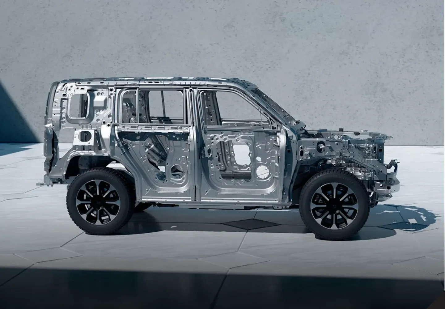 Reinforced frame and chassis