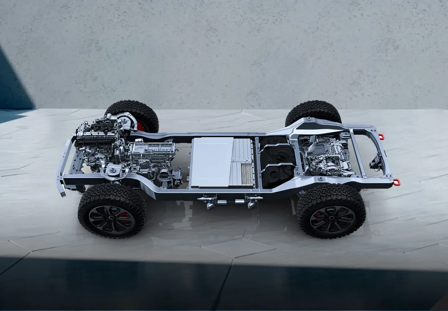 Reinforced frame and chassis